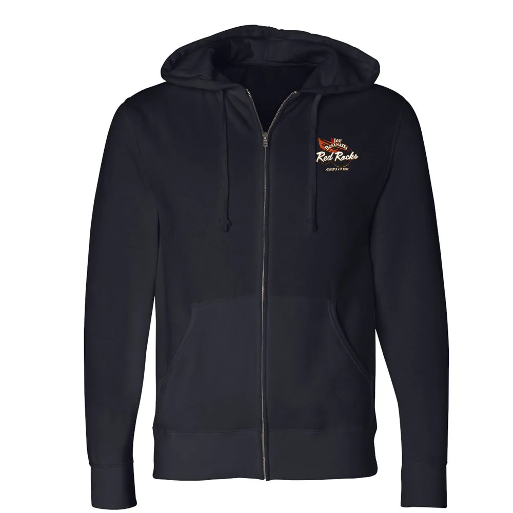 2021 Red Rocks Zip-Up Hoodie (Unisex)