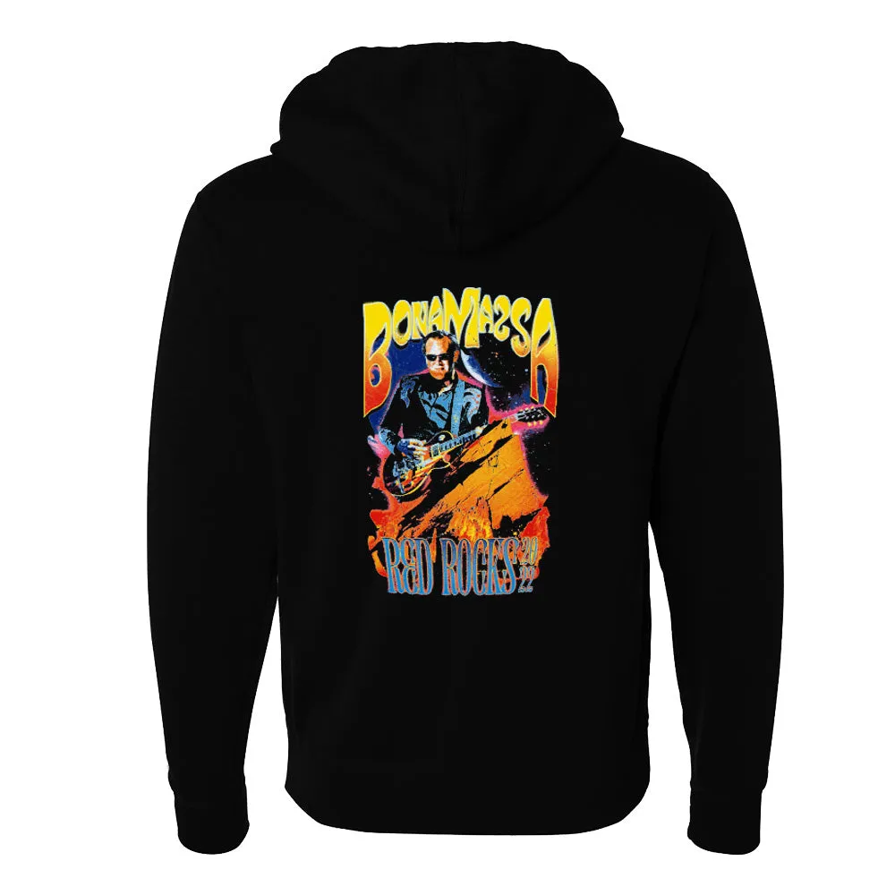 2022 Red Rocks Portrait Zip-Up Hoodie (Unisex)