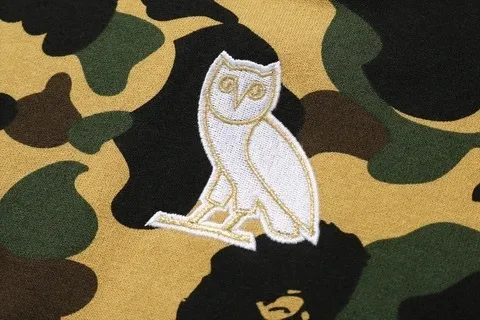 A BATHING APE  |Camouflage Unisex Sweat Street Style Collaboration