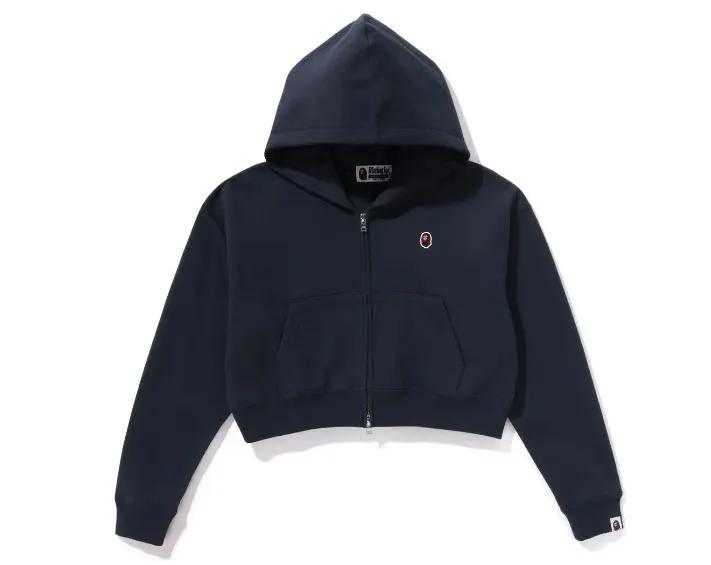 A BATHING APE  |Street Style Long Sleeves Plain Cotton Logo