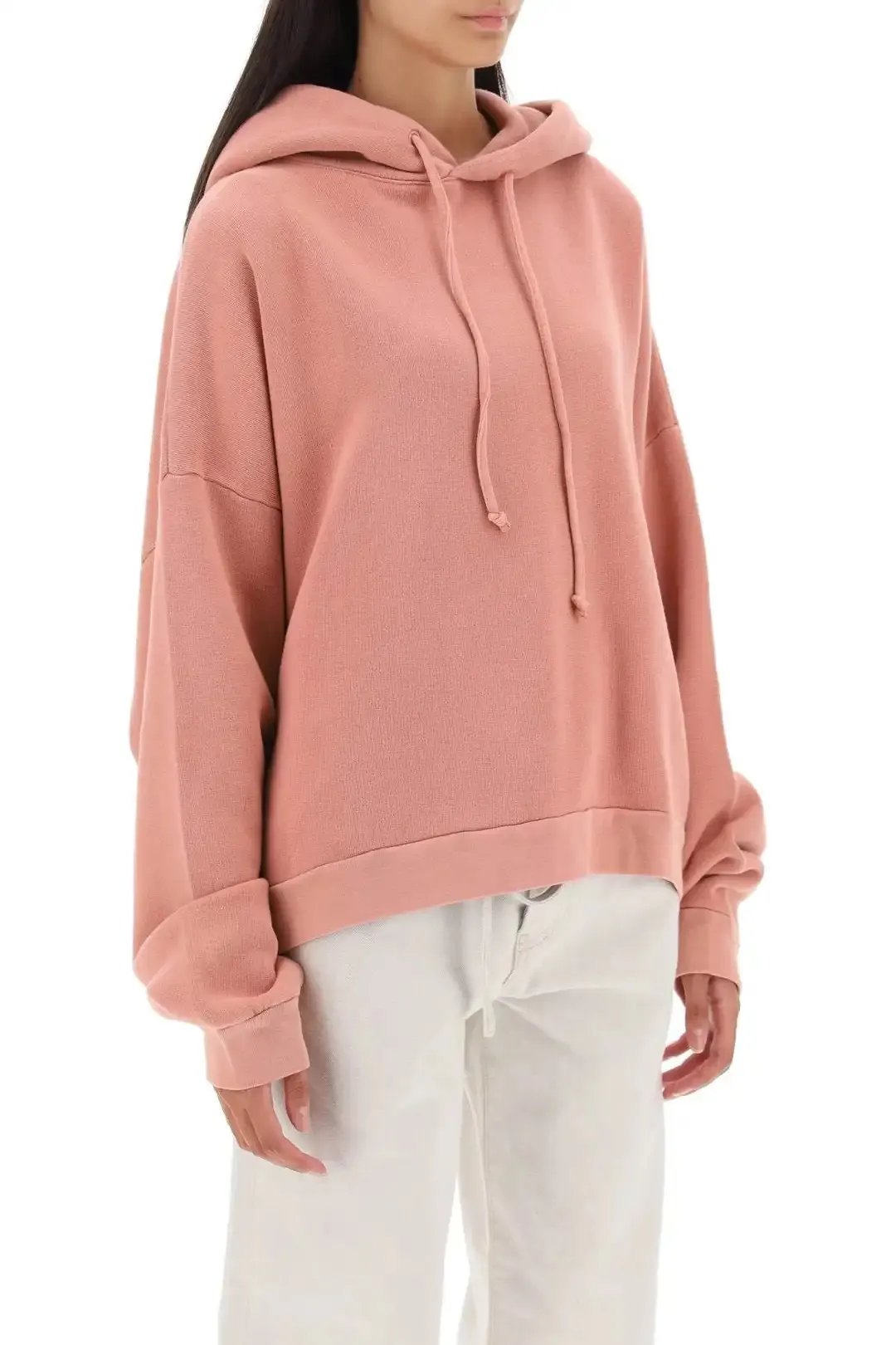 Acne Studios  |Unisex Street Style Long Sleeves Plain Cotton Oversized Logo