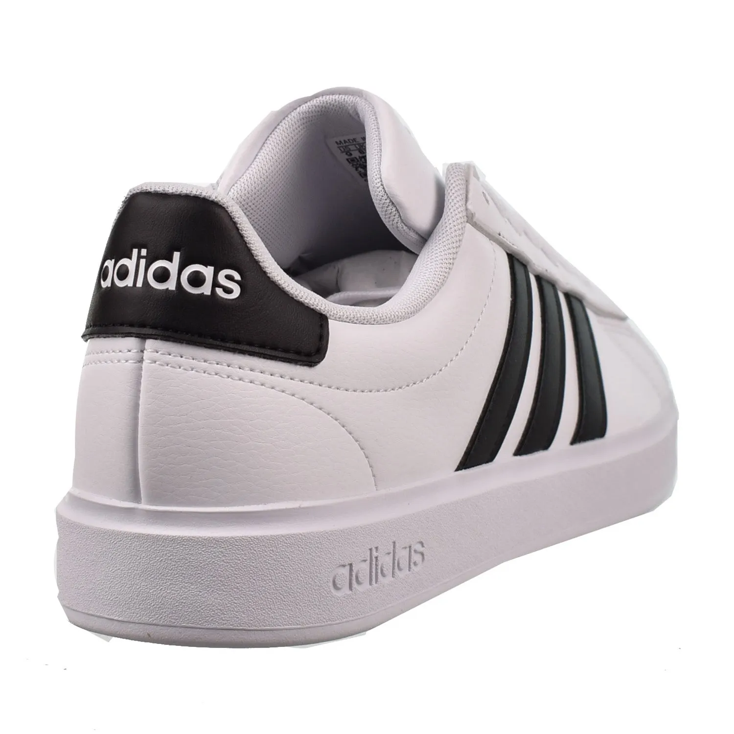 Adidas Grand Court Cloudfoam Comfort Men's Shoes Cloud White-Core Black