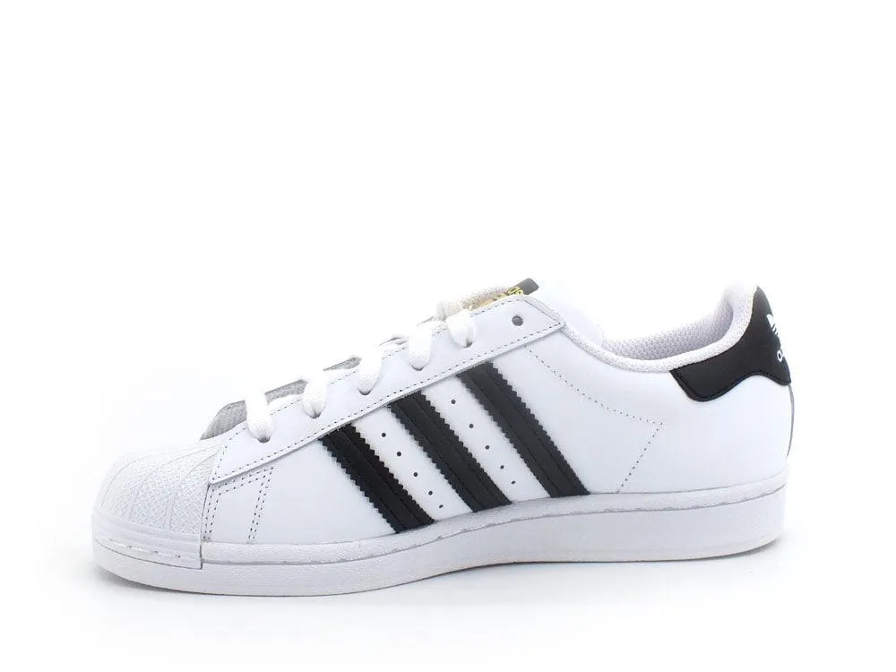 ADIDAS Superstar J Sneaker White Black FU7712