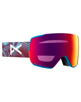 Anon M5 Snow Goggles - Waves/Perceive Sunny Red Lens