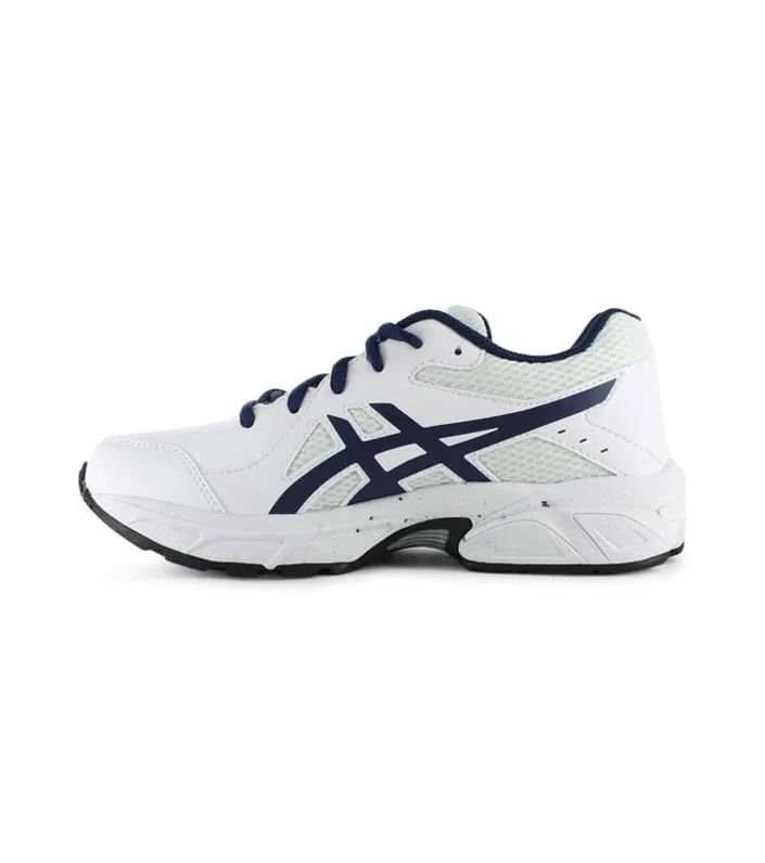 asics gel-195tr leather gs kids snow indigo blue