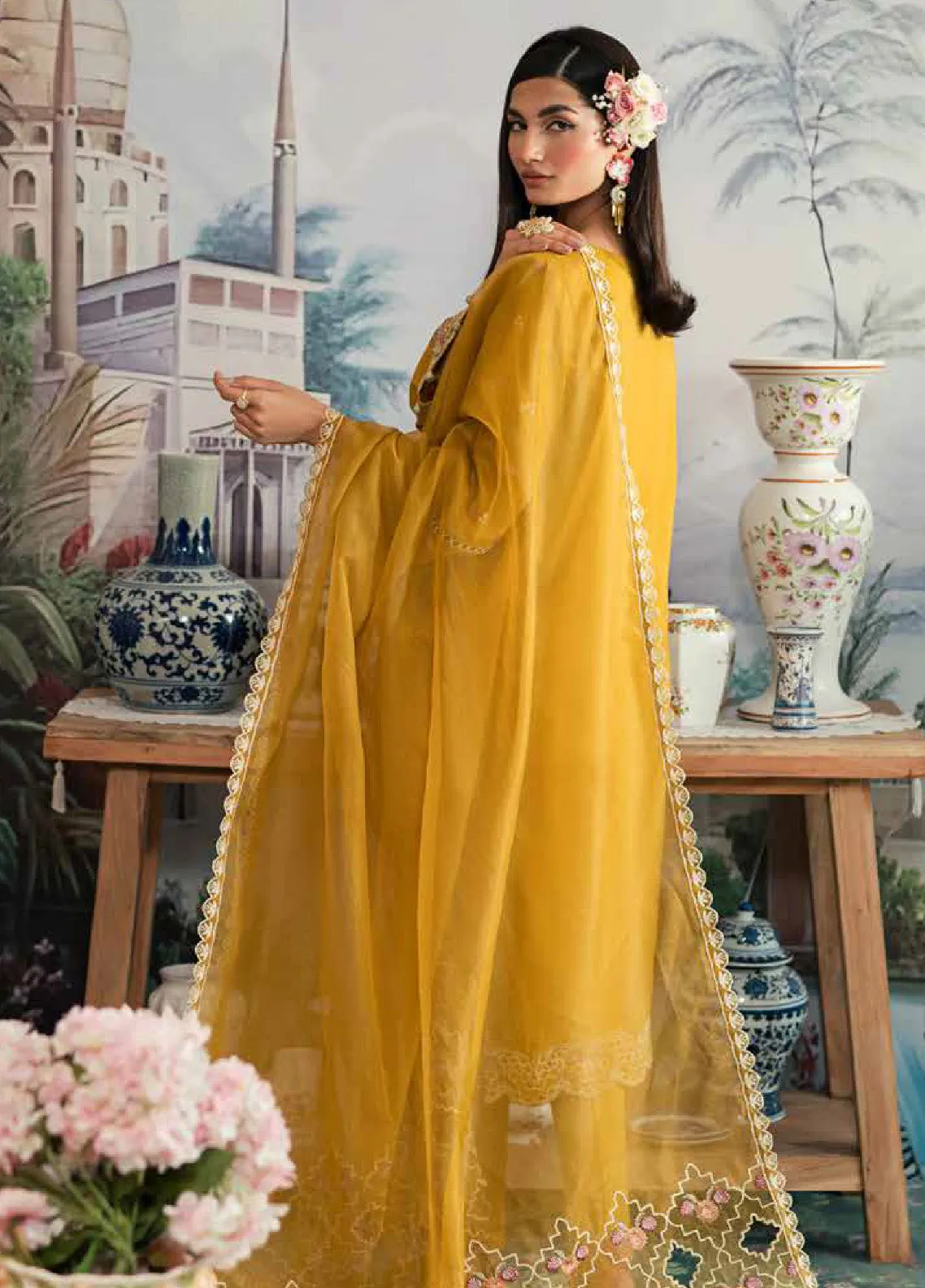 Ayra By Emaan Adeel Embroidered Lawn Unstitched 3 Piece Suit - EA24AL AR-06