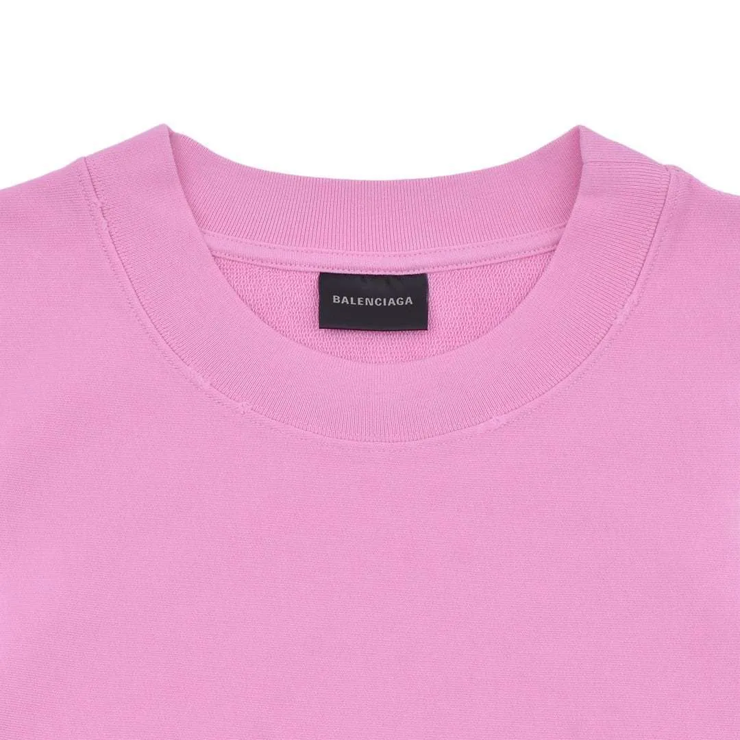 BALENCIAGA  |Crew Neck Street Style Long Sleeves Plain Cotton