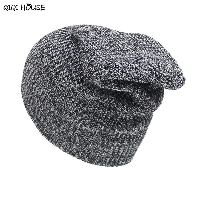 Beanies For Men Brief Solid Unisex Winter Warm Knitted Caps Crochet Turban Headdress Cap Bones Masculino Chapeu Feminino#B106 SM