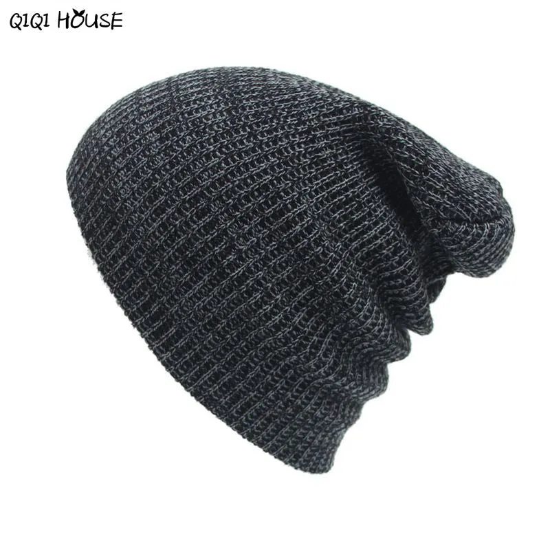 Beanies For Men Brief Solid Unisex Winter Warm Knitted Caps Crochet Turban Headdress Cap Bones Masculino Chapeu Feminino#B106 SM