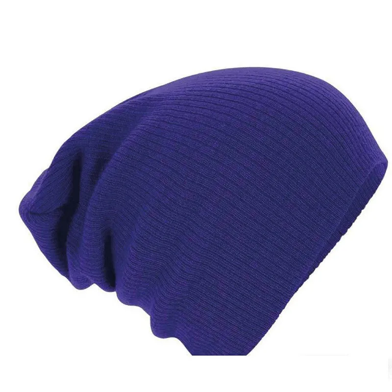 Beanies Solid Color Hat Plain Warm Soft Beanie Skull Knit Cap Hats Knitted Touca Gorro Caps For Men Women SM6