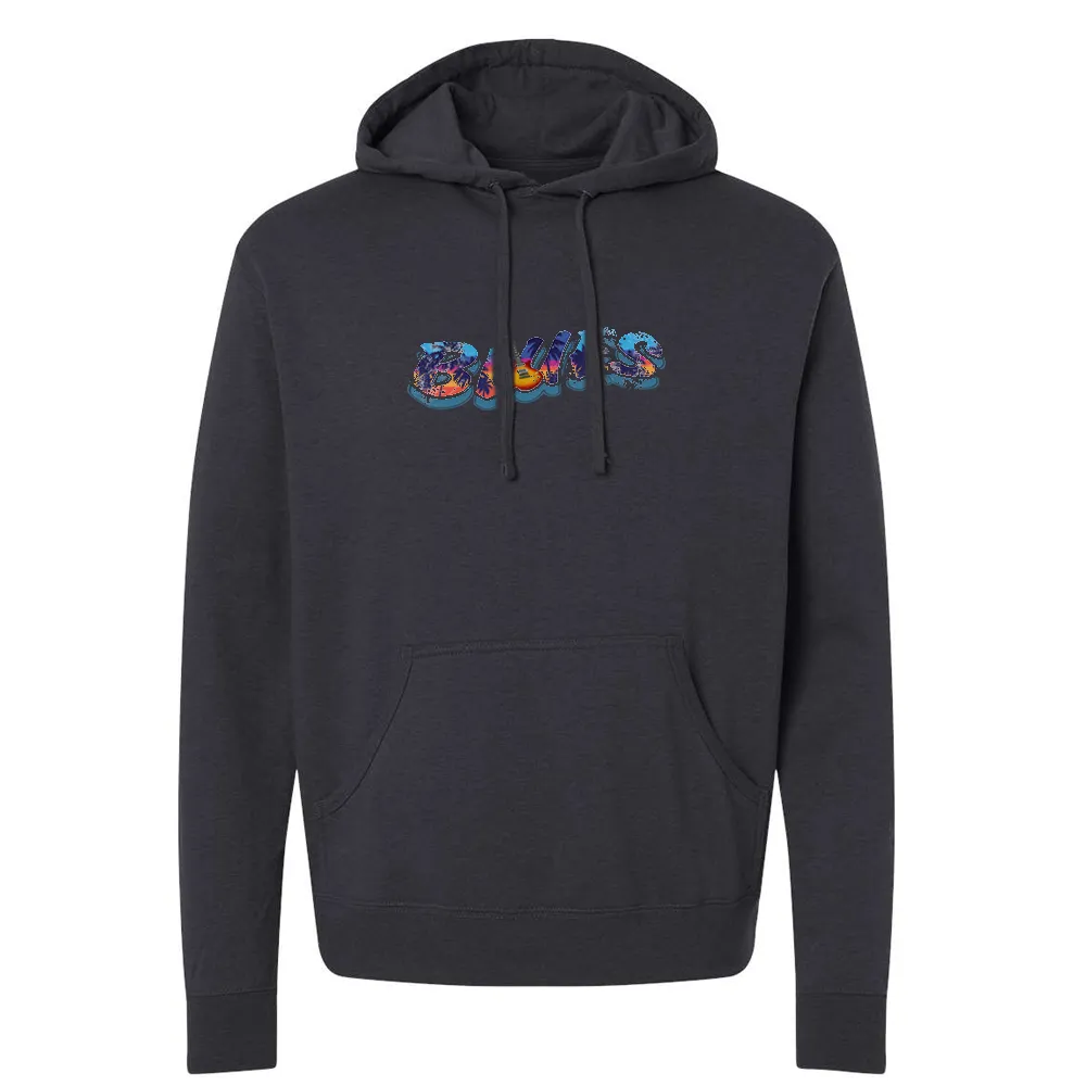 Blues Beach Pullover Hoodie (Unisex)