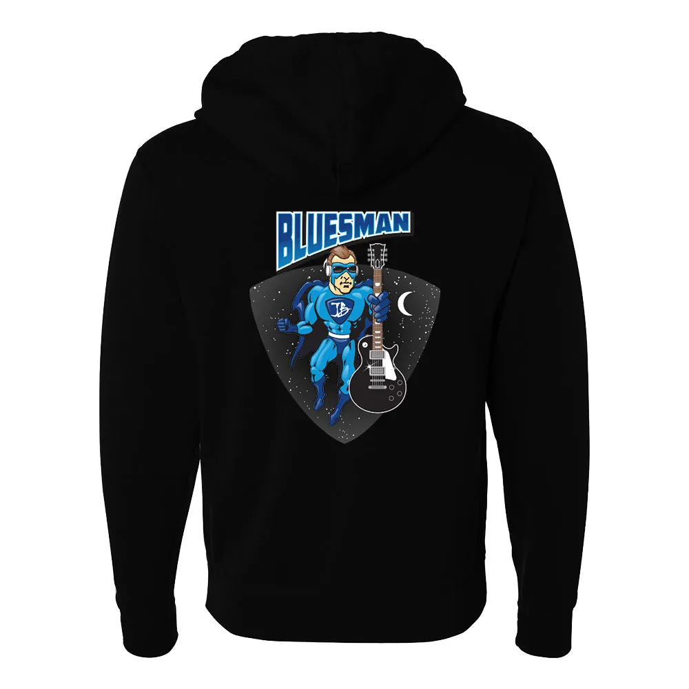 Bluesman Zip-Up Hoodie (Unisex)