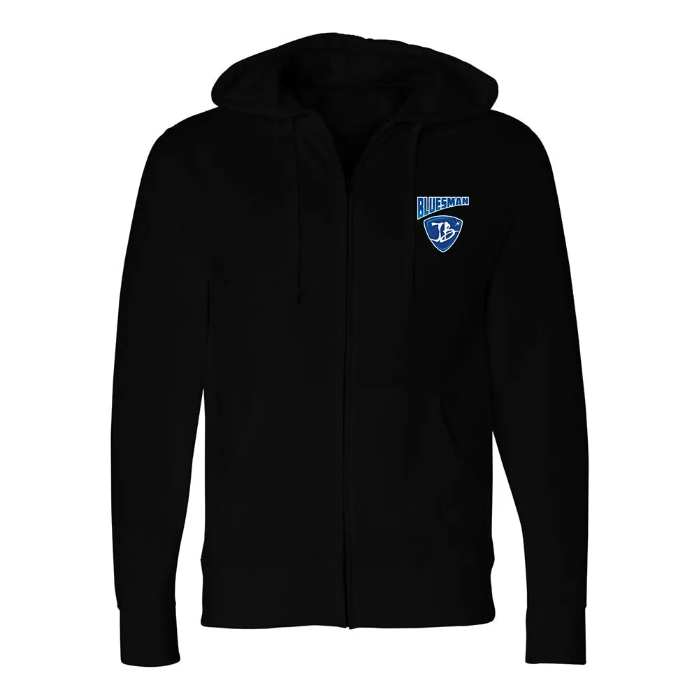 Bluesman Zip-Up Hoodie (Unisex)