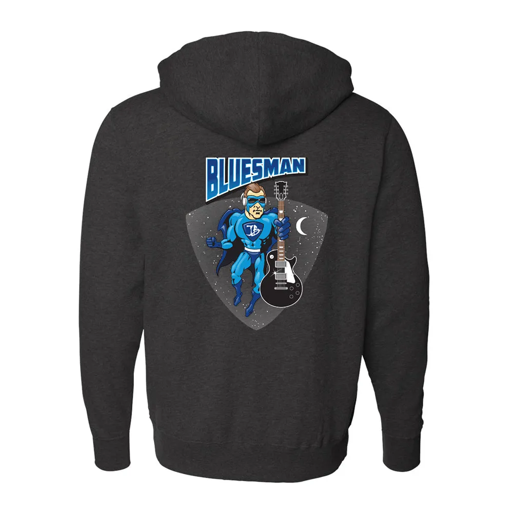 Bluesman Zip-Up Hoodie (Unisex)