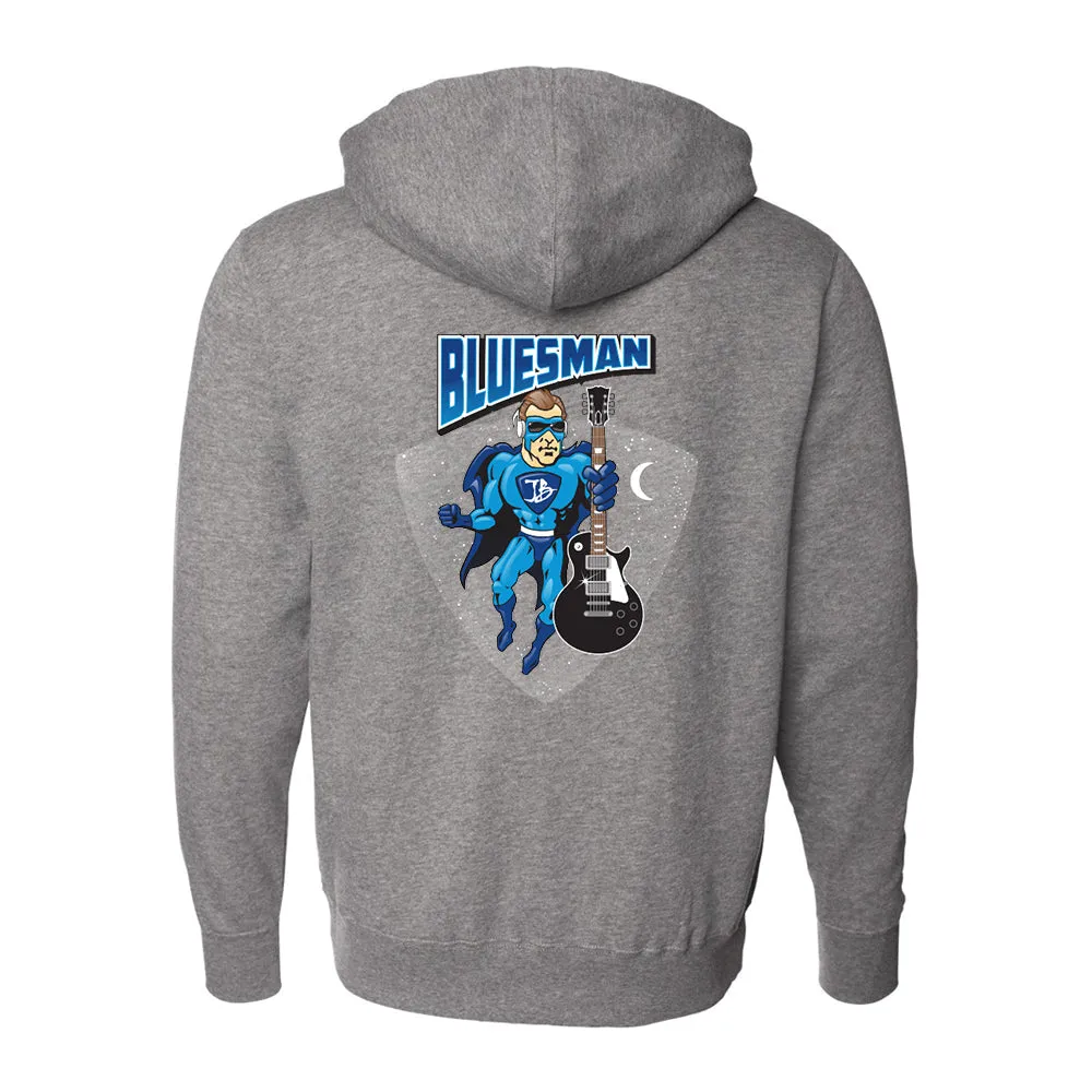 Bluesman Zip-Up Hoodie (Unisex)