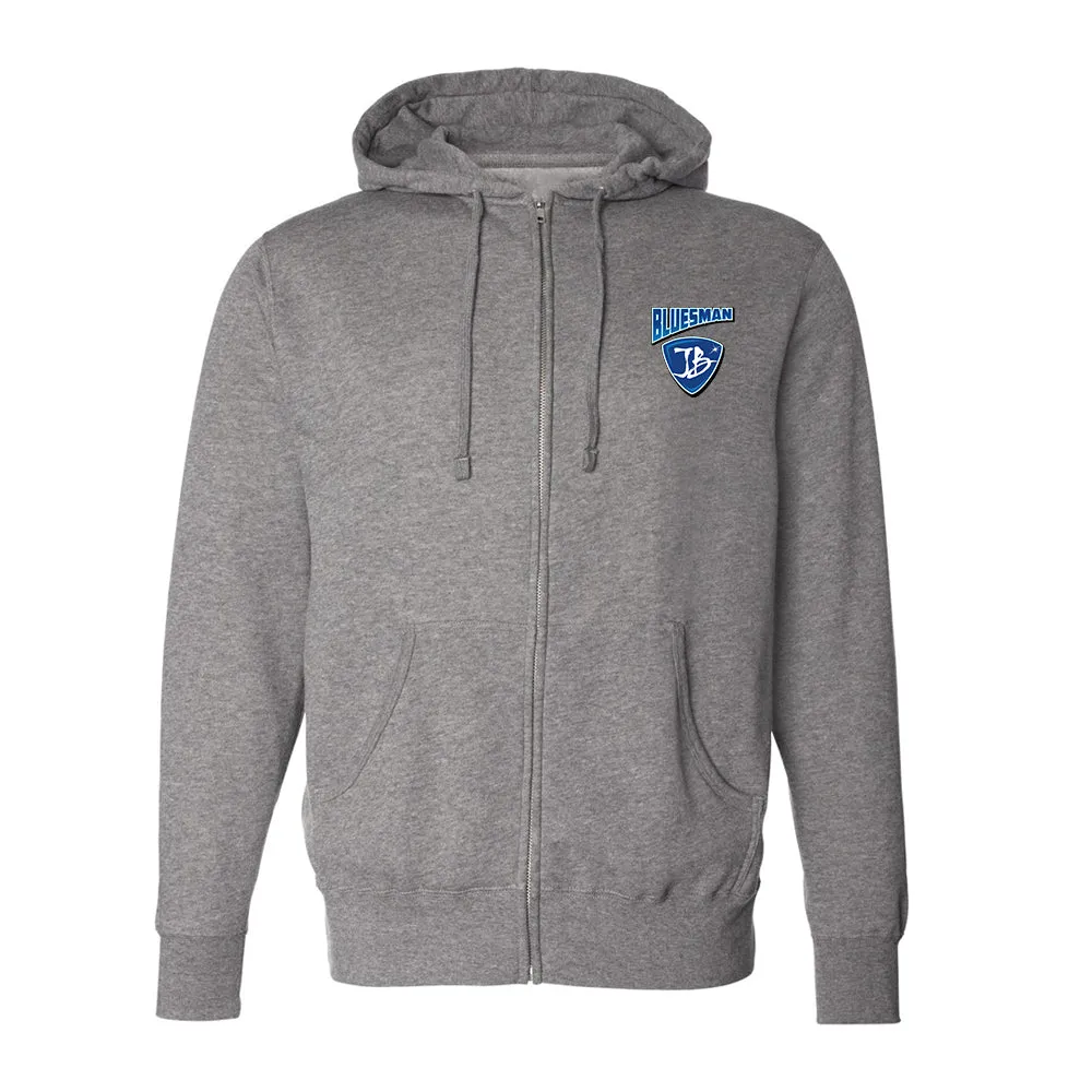 Bluesman Zip-Up Hoodie (Unisex)