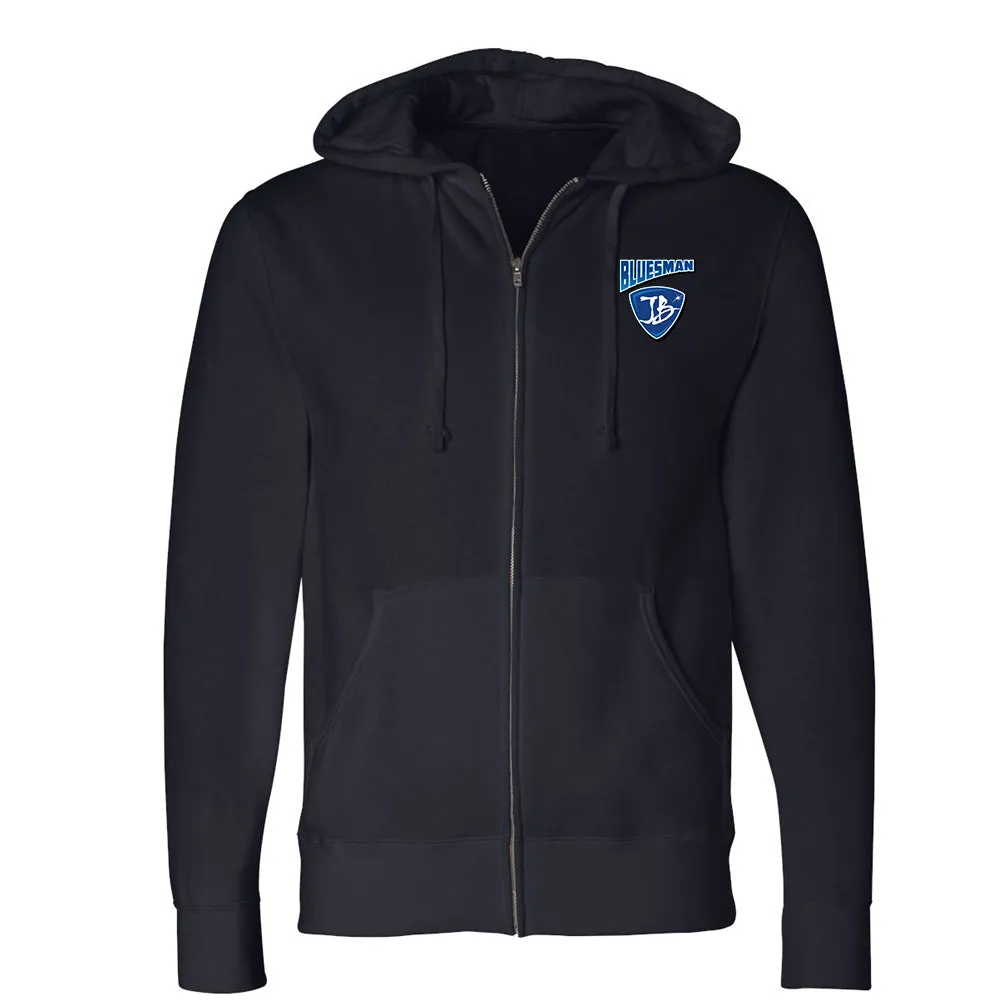 Bluesman Zip-Up Hoodie (Unisex)