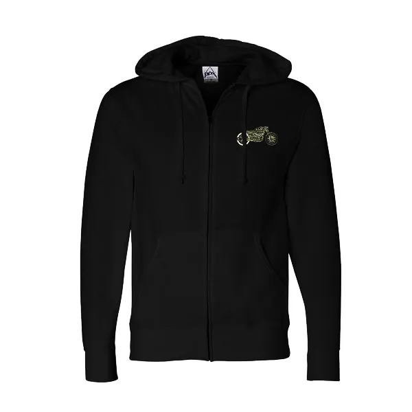 Bona-Bobber Zip-Up Hoodie (Unisex)