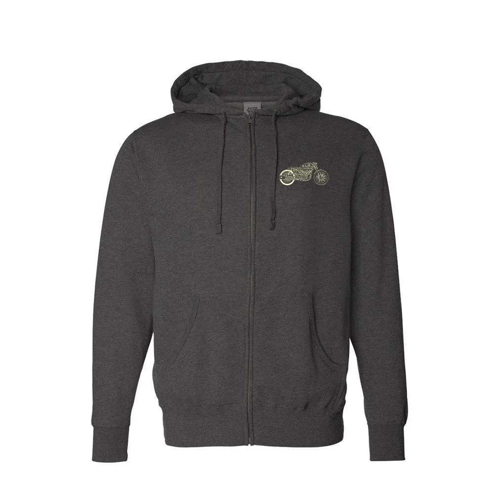 Bona-Bobber Zip-Up Hoodie (Unisex)