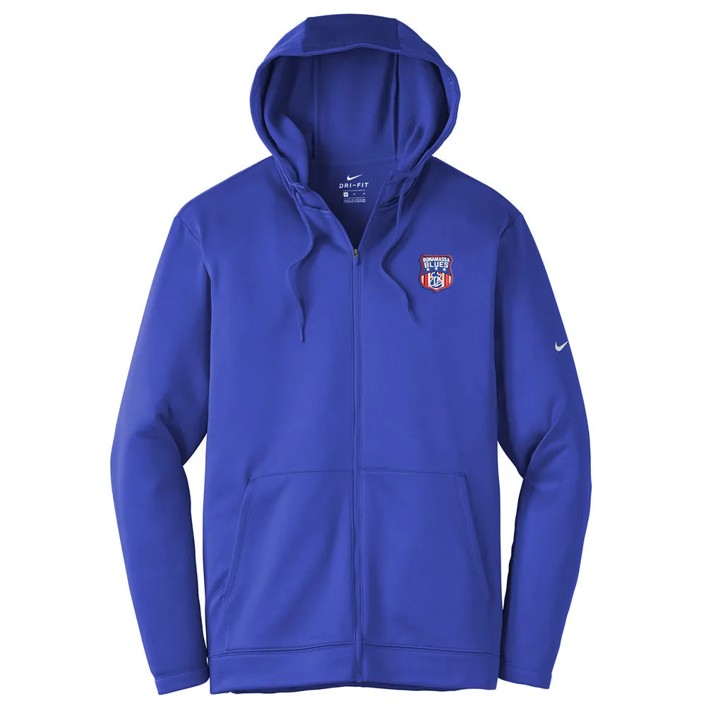 Bonamassa Blues Nike Therma-FIT Full-Zip Fleece Hoodie (Men)