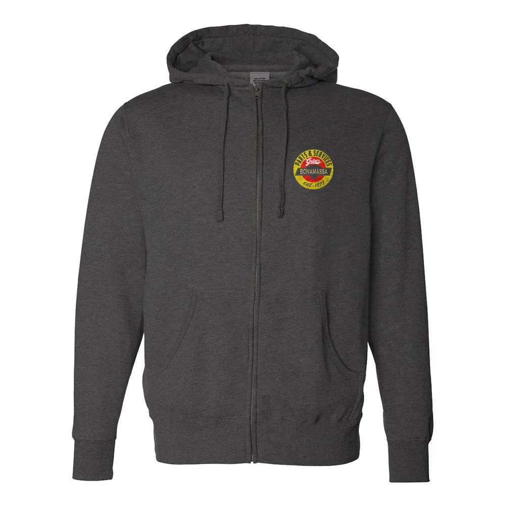 Bonamassa Guitar Parts & Service Zip-Up Hoodie (Unisex)