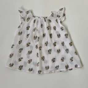 Bonpoint Floral Gauzy Cotton Summer Top: 4 Years