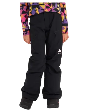 Burton Kids' Elite 2L Cargo Snow Pants - True Black