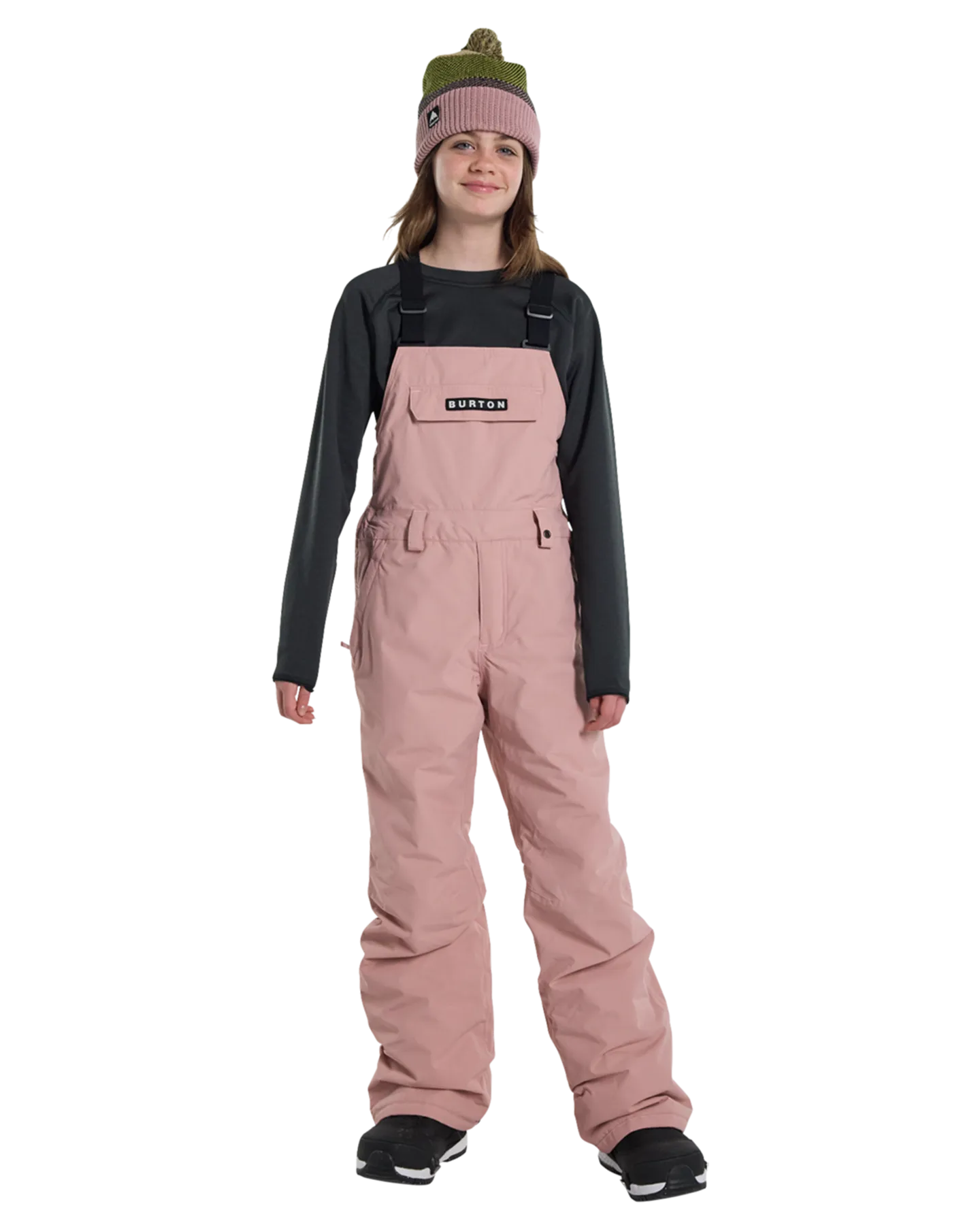 Burton Kids' Skylar 2L Bib Snow Pants - Powder Blush