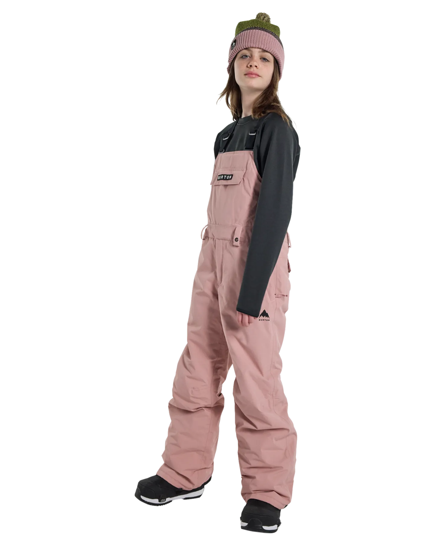 Burton Kids' Skylar 2L Bib Snow Pants - Powder Blush