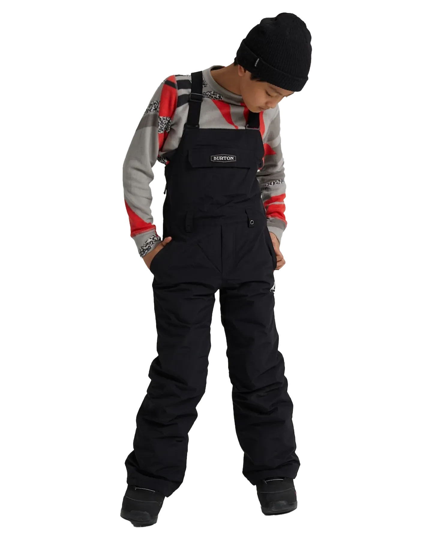 Burton Kids' Skylar 2L Bib Snow Pants - True Black