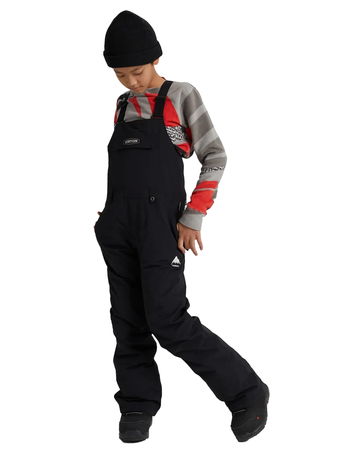 Burton Kids' Skylar 2L Bib Snow Pants - True Black