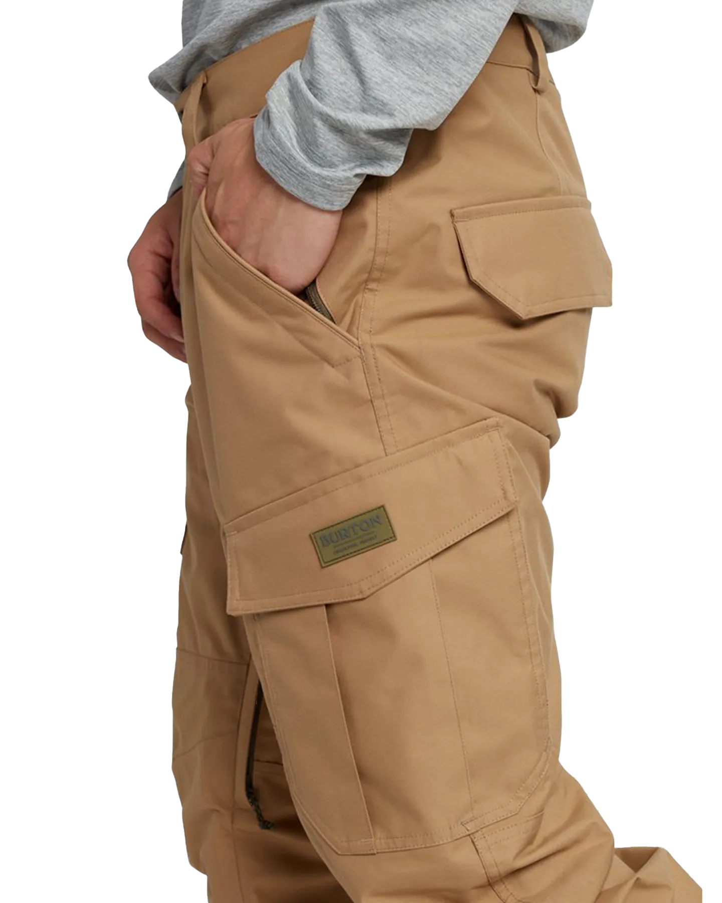 Burton Men's 2L Cargo Snow Pants - Relaxed Fit - Kelp