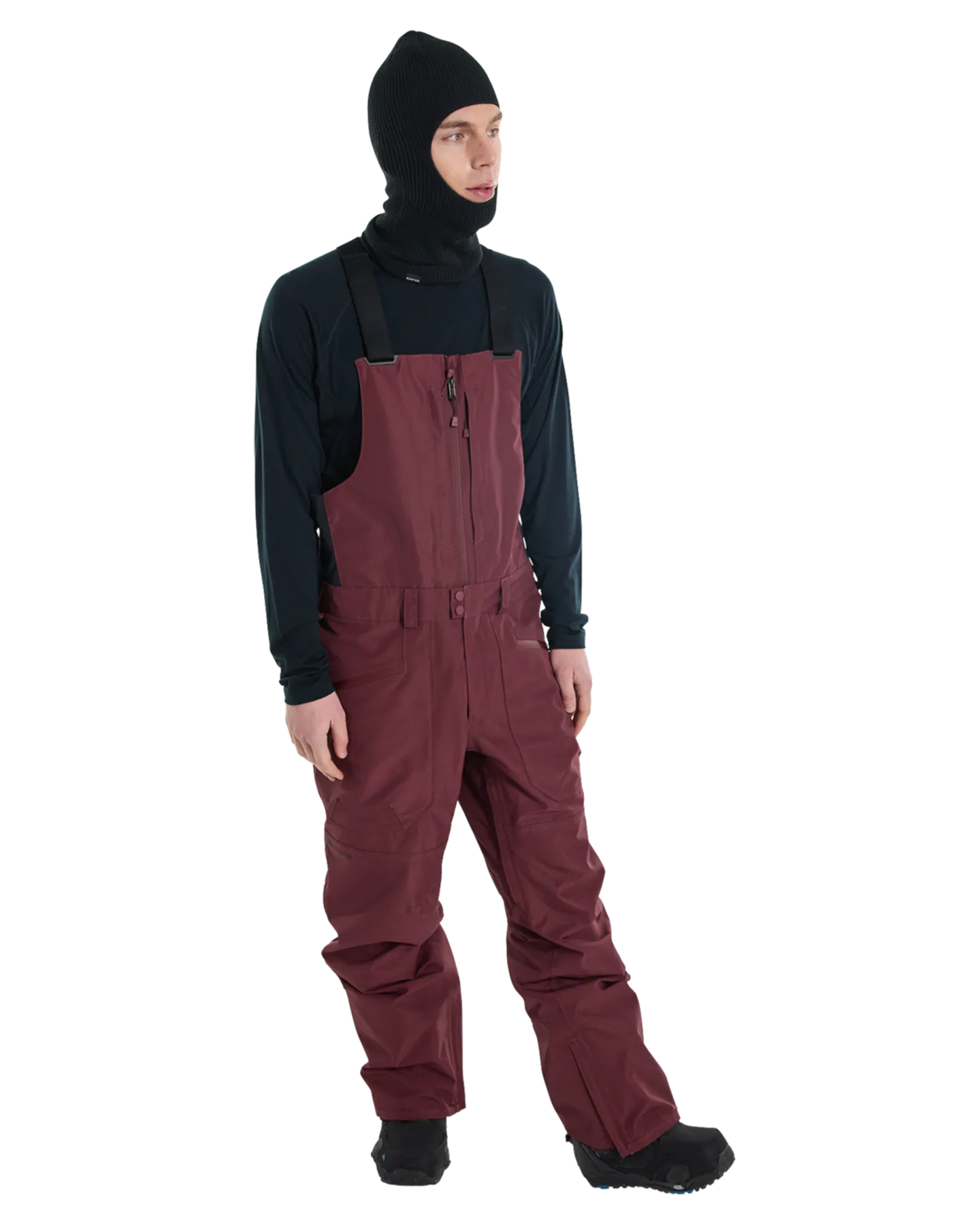 Burton Men's Reserve GoreTex 2L Bib Snow Pants - Almandine