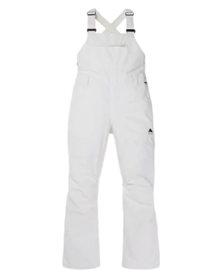 Burton Women's Avalon Gore-Tex 2L Bib - Stout White - 2023