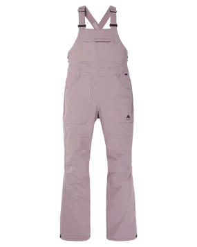 Burton Women's Avalon Stretch 2L Bib Snow Pants - Elderberry