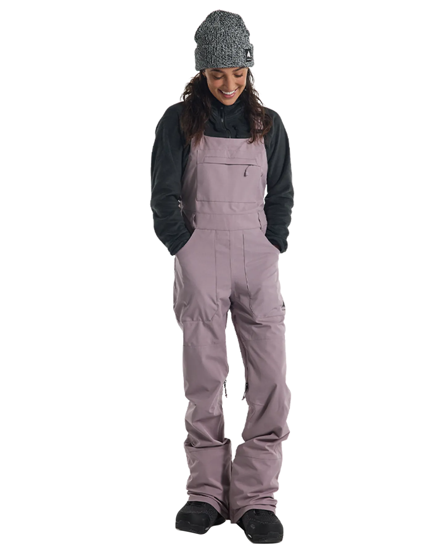 Burton Women's Avalon Stretch 2L Bib Snow Pants - Elderberry