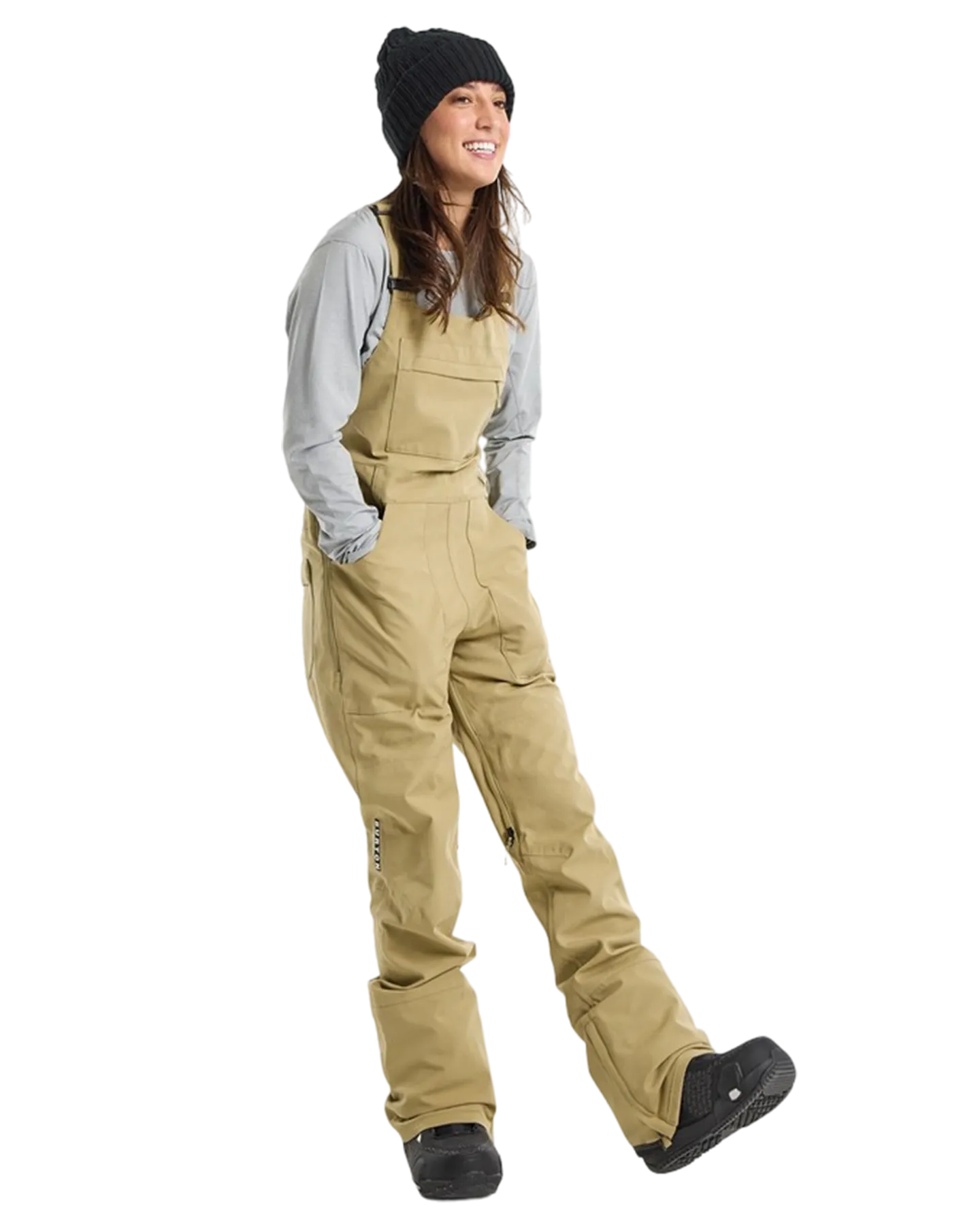 Burton Women's Avalon Stretch 2L Bib Snow Pants - Kelp