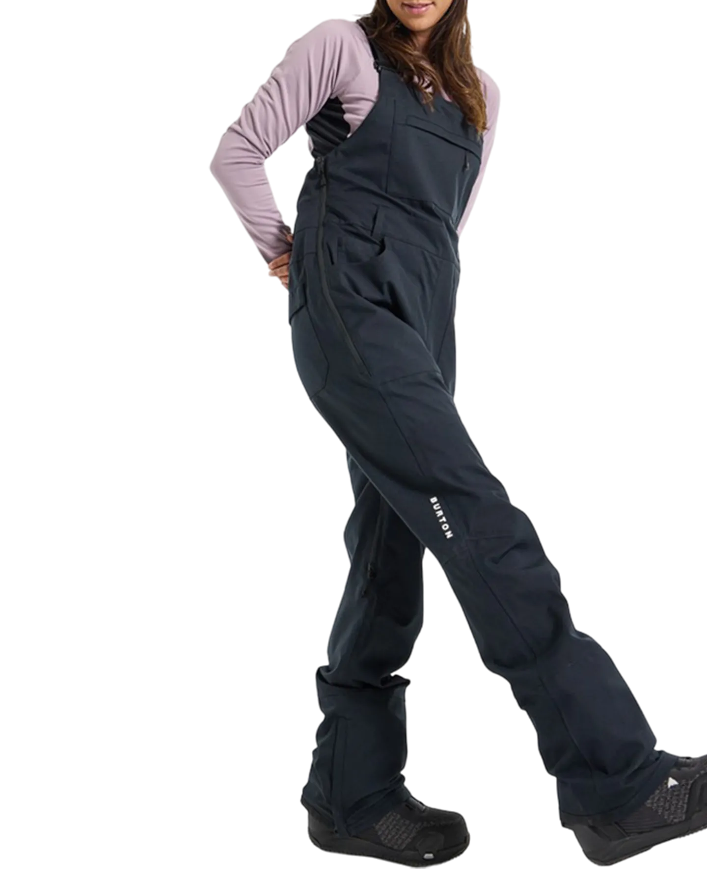 Burton Women's Avalon Stretch 2L Bib Snow Pants - True Black