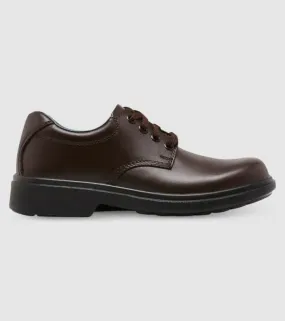 clarks daytona junior boys school shoes