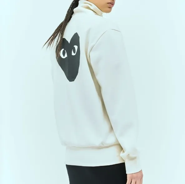 COMME des GARCONS  |Unisex Street Style Long Sleeves Logo Hoodies & Sweatshirts