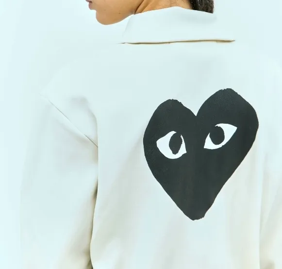 COMME des GARCONS  |Unisex Street Style Long Sleeves Logo Hoodies & Sweatshirts