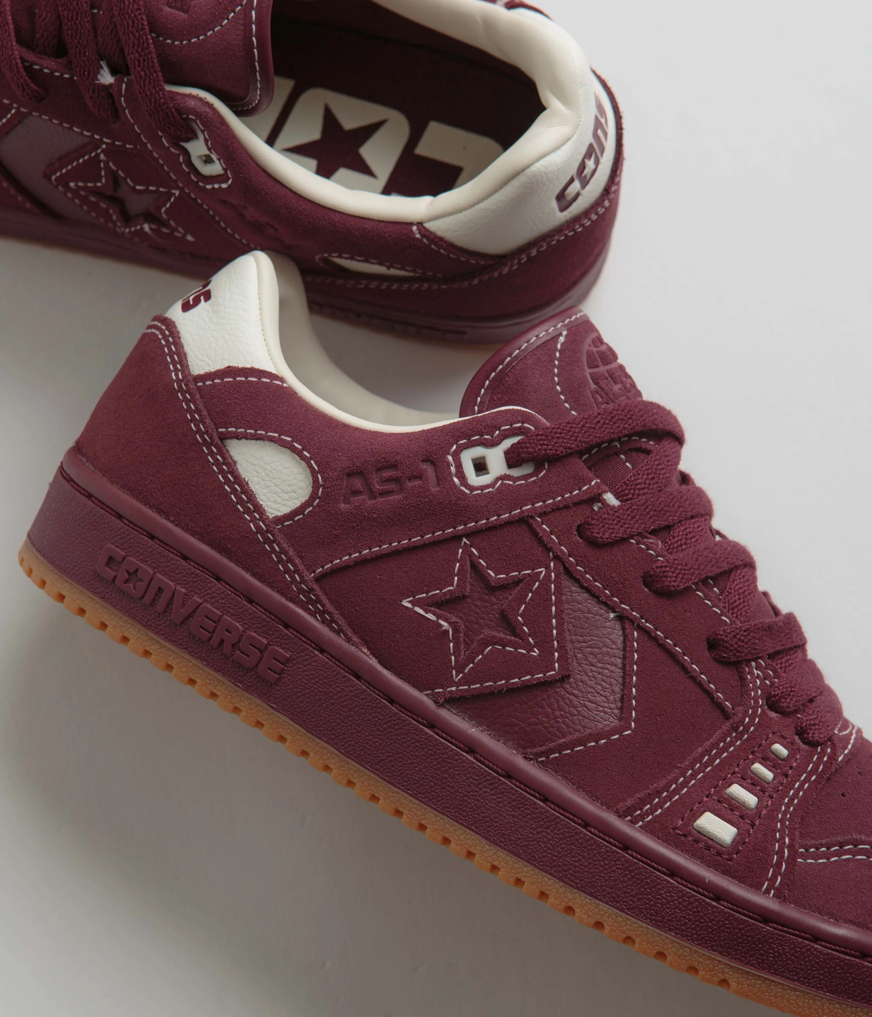 Converse AS-1 Pro Shoes - Dark Burgundy / Egret / Gum