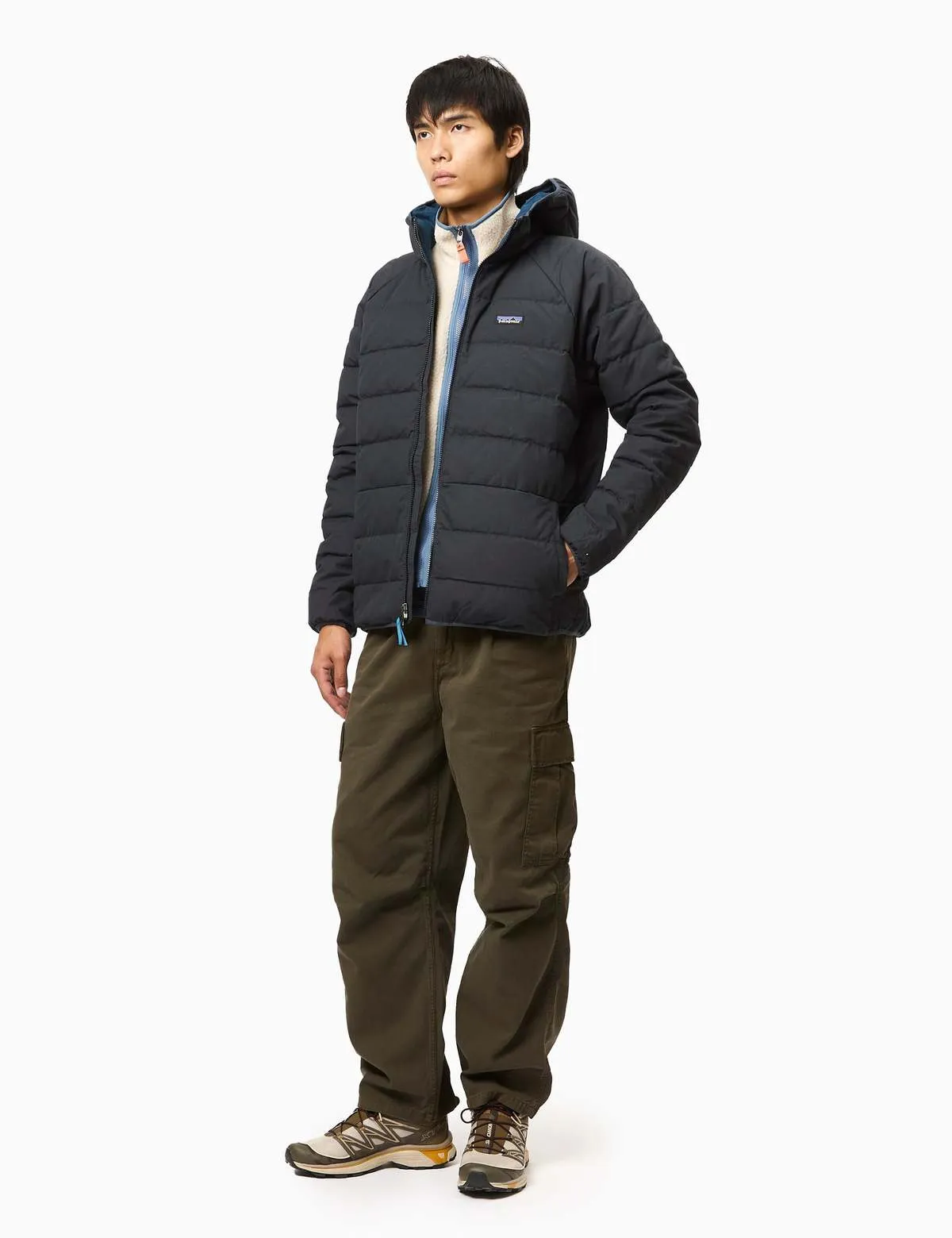 Cotton Down Jacket - Pitch Blue