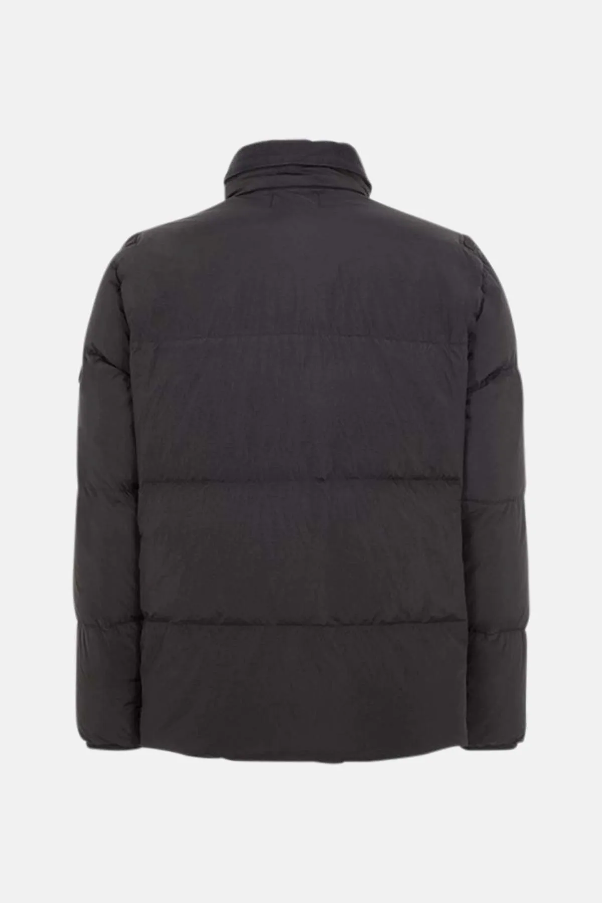 Crinkle Reps Down Jacket - Black