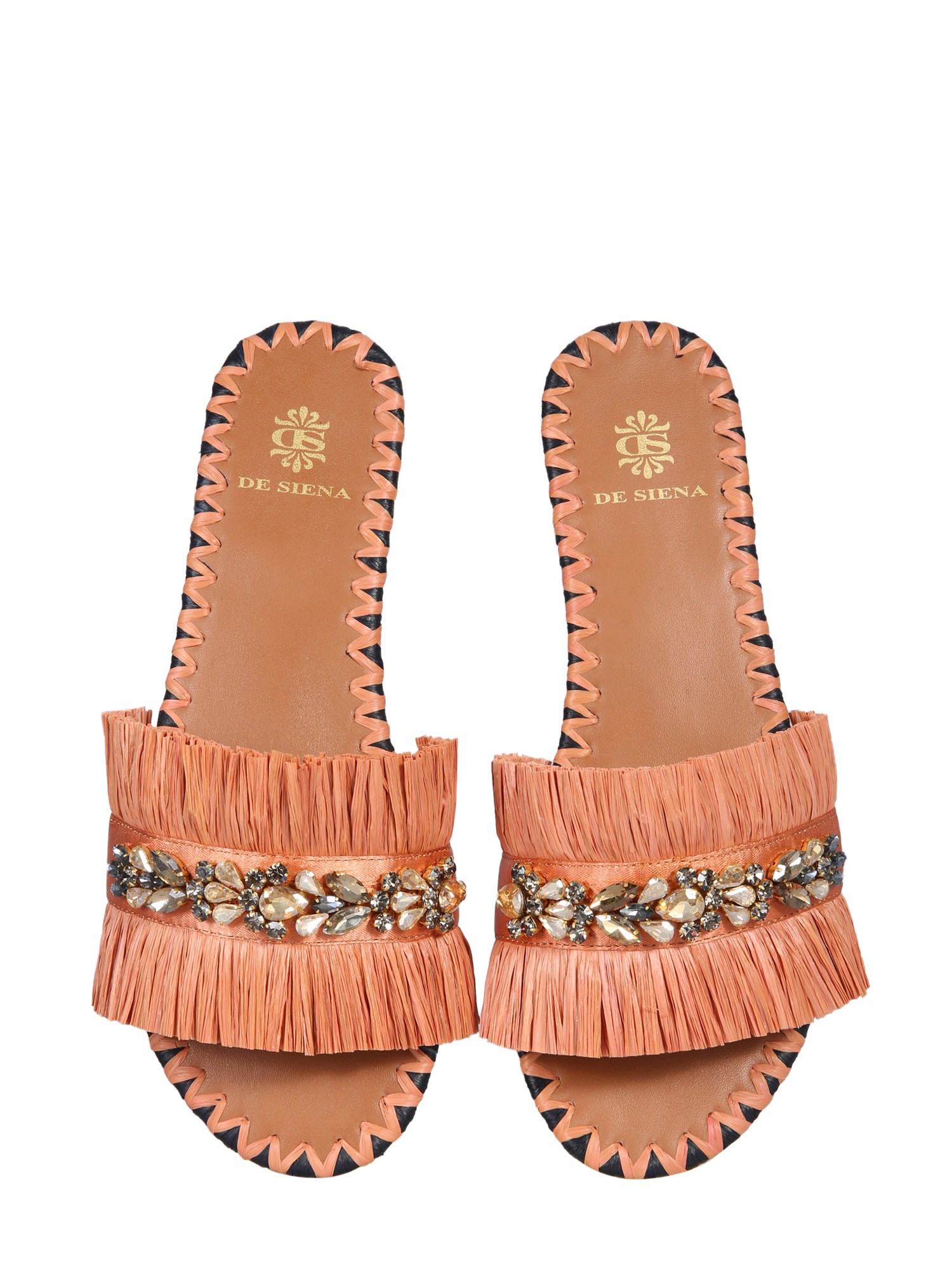 DE SIENA SHOES    SEMIRA CRYSTALS SANDALS