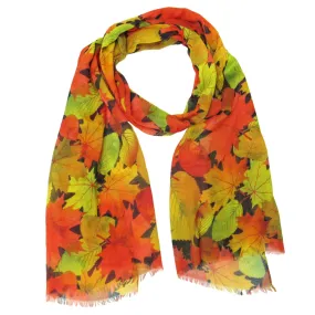 Fall Leaves Eco-Scarf