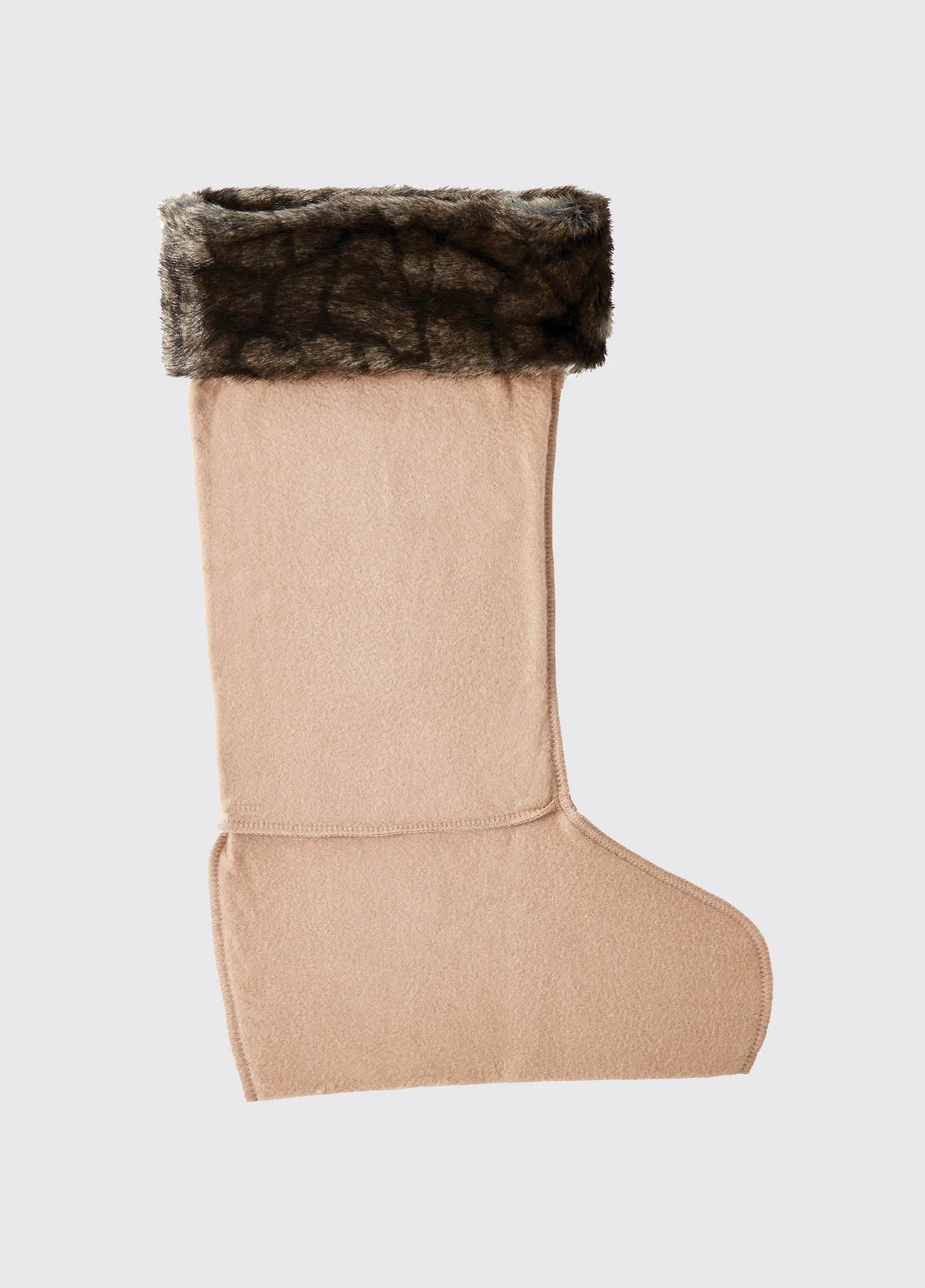 Faux Ladies Fur Boot Liners - Elk