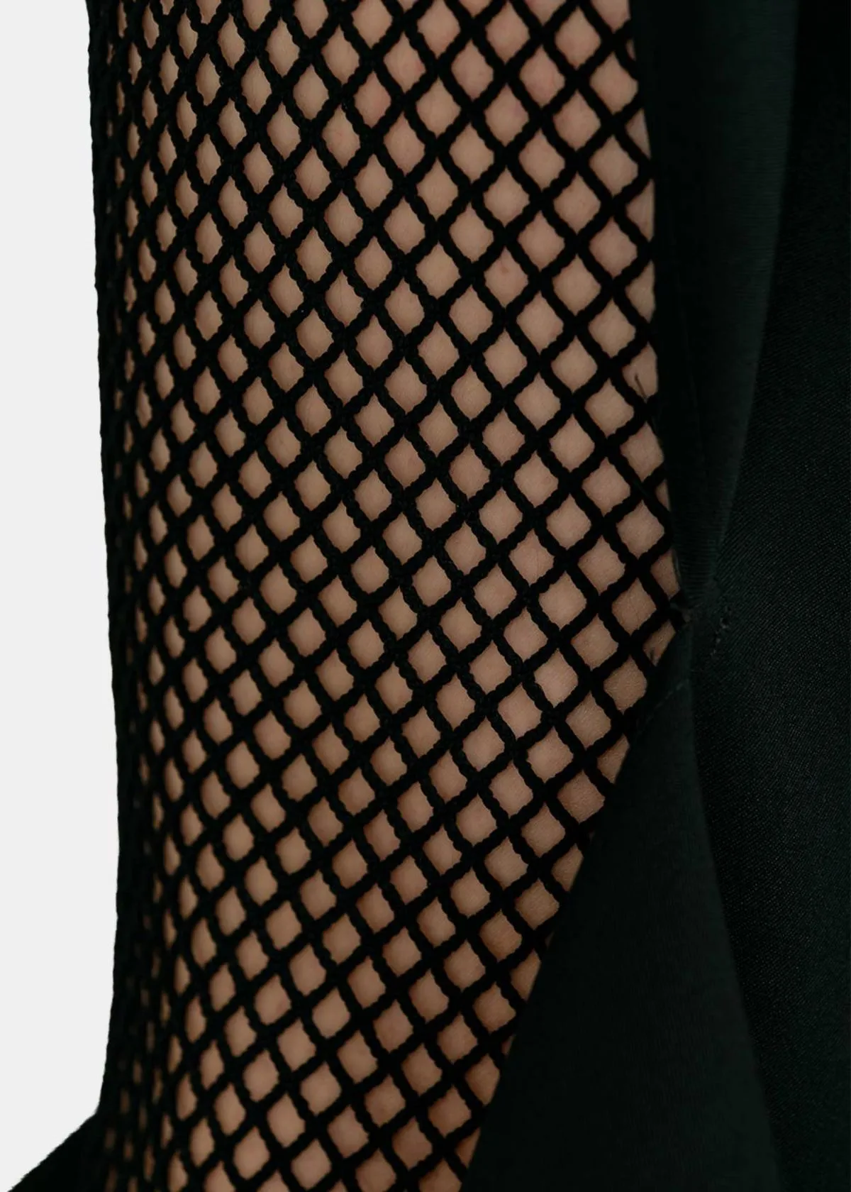 Fishnet Leggings - Black