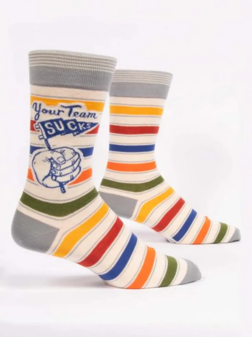 Funny Men’s Crew Socks