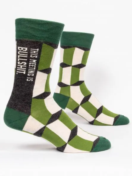 Funny Men’s Crew Socks